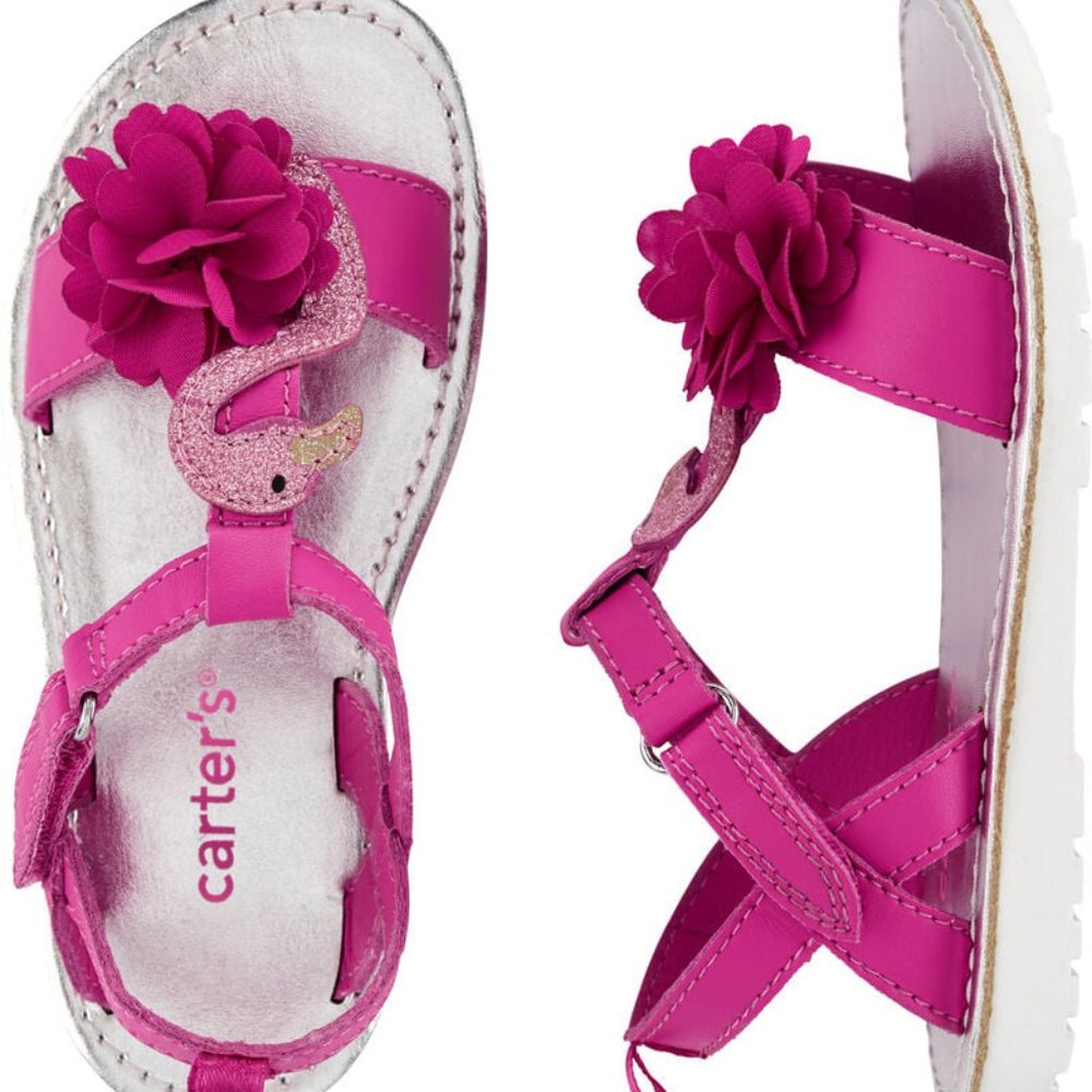Carters flamingo sandals
